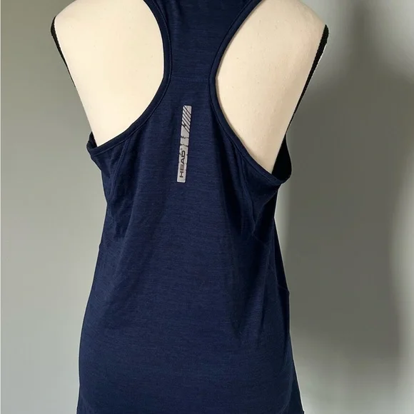 HEAD Racerback Tank Top (Navy Blue) - Picture 3 of 8